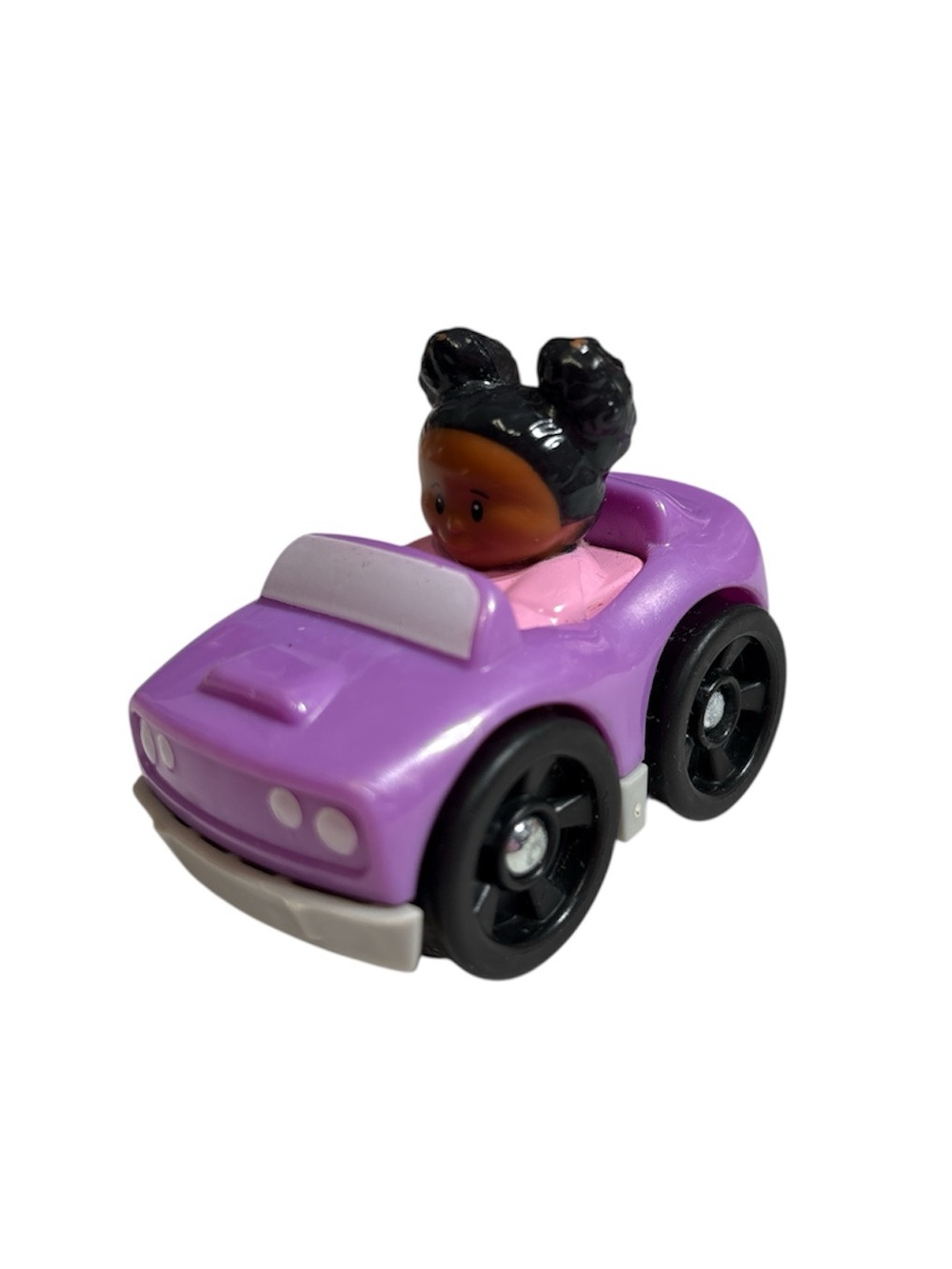 Fisher-Price Little People Wheelies Tessa Purple Car Action Figure 
WHEELIES